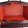 Sac à main Celine Luggage moyen modèle en cuir marron orange et rouge - Detail D2 thumbnail