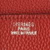Bolso de mano Hermes Birkin 35 cm en cuero togo rojo - Detail D3 thumbnail
