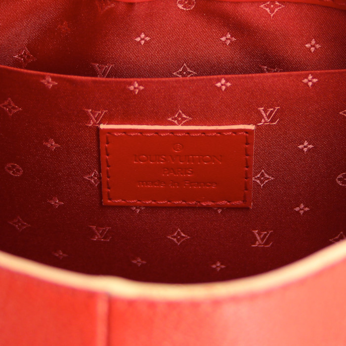 Borsa in pelle rossa - Detail D3