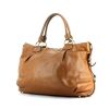 Miu Miu handbag in brown grained leather - 00pp thumbnail