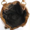 Bolso de mano Miu Miu en cuero granulado color caramelo - Detail D2 thumbnail