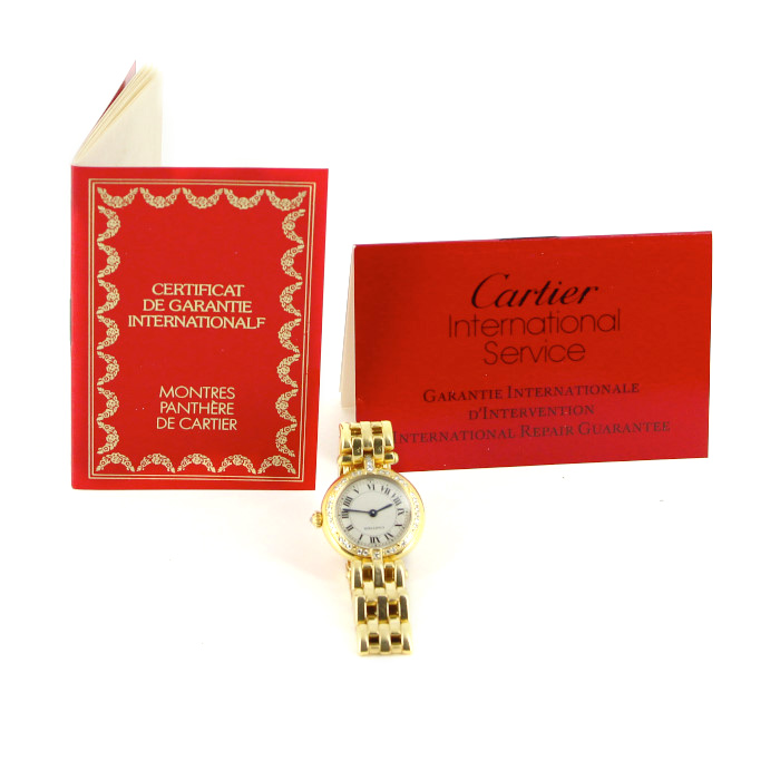 Orologio Cartier Panthère Vendôme in oro giallo Circa  1986 - Detail D2