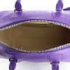Bolso de mano Givenchy Lucrezia en cuero violeta - Detail D3 thumbnail