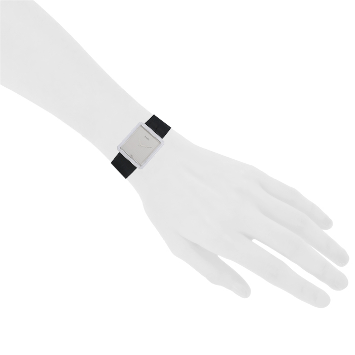 Piaget Protocole watch in white gold Circa 1980 - Detail D1