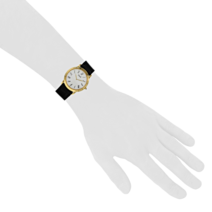 Montre Piaget Altiplano en or jaune 18k Ref :  9920 Vers  2010 - Detail D1