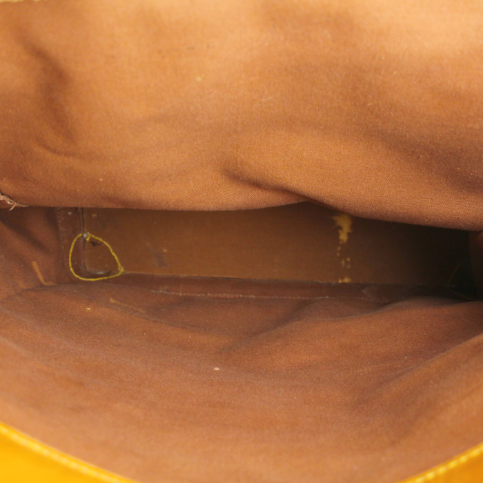 Louis Vuitton Steamer Bag - Travel Bag travel bag in monogram canvas and natural leather - Detail D2