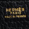 Hermes Berry handbag in black grained leather - Detail D3 thumbnail
