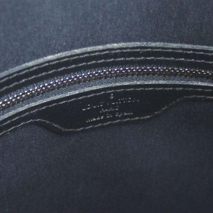 Borsa in pelle monogram blu elettrico - Detail D3