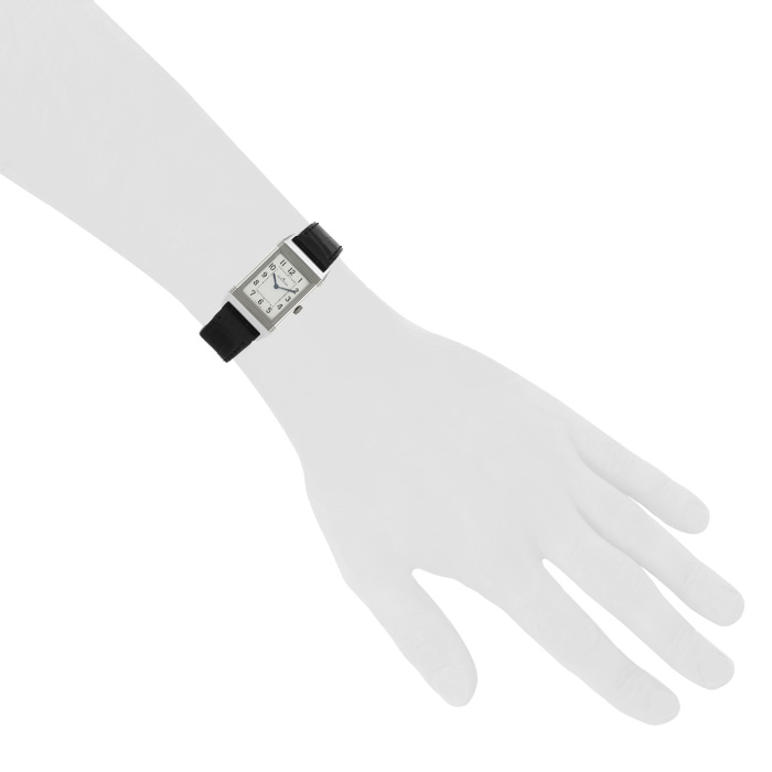 Orologio Jaeger Lecoultre Grande Reverso Ultra Thin in acciaio - Detail D1