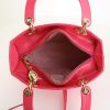 Dior Lady Dior handbag in candy pink patent leather - Detail D3 thumbnail