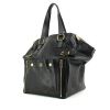 Saint Laurent Downtown handbag in black leather - 00pp thumbnail