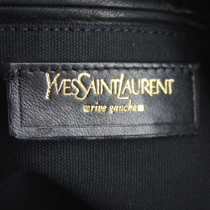 Borsa Downtown in pelle nera - Detail D4