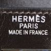 Bolso de mano Hermes Kelly 35 cm en cuero box marrón oscuro - Detail D4 thumbnail