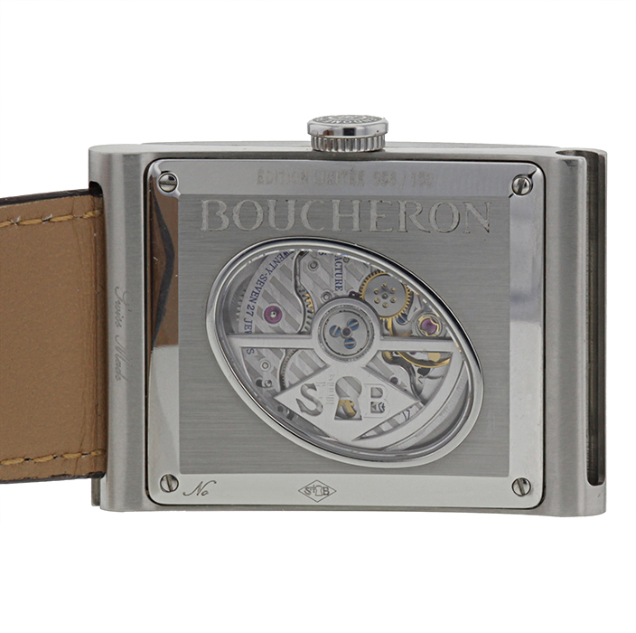 Boucheron Reflet watch in stainless steel - Detail D2