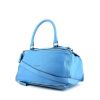 Bolso de mano Givenchy Pandora modelo grande en cuero azul - 00pp thumbnail