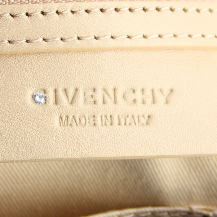 Givenchy Pandora large model handbag in blue leather - Detail D4
