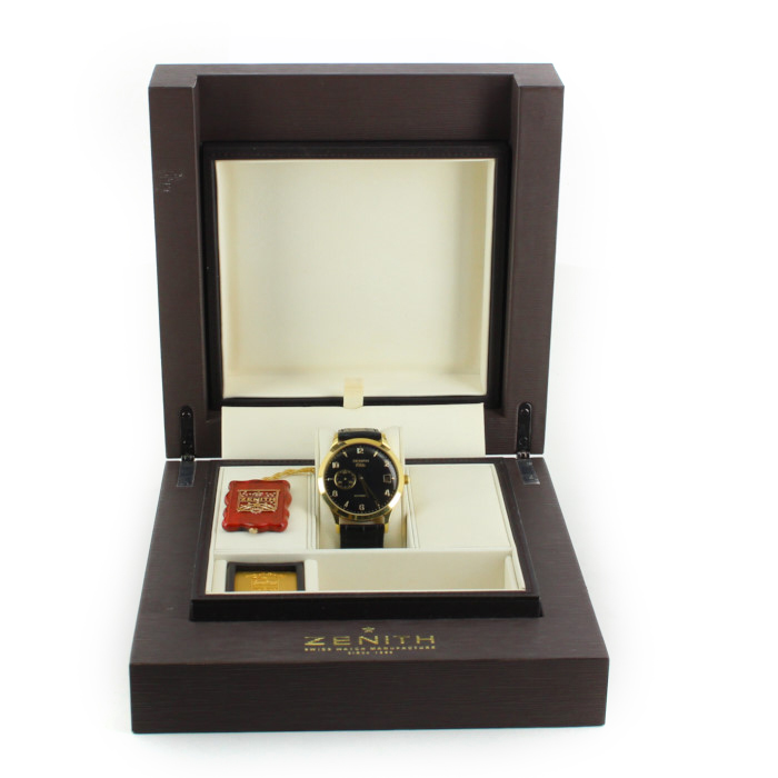 Zenith Elite watch in yellow gold Circa  2000 - Detail D3