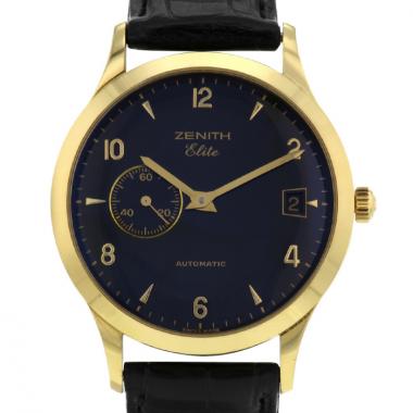 Montre Zenith Elite en or jaune Vers  2000