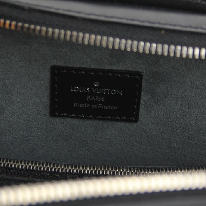 Borsa Louis Vuitton Pont Neuf modello grande in pelle Epi nera - Detail D3