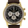 Breitling Navitimer watch in gold plated and stainless steel Circa  1990 - 00pp thumbnail