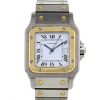 Cartier Santos watch in gold and stainless steel Circa 1990 - 00pp thumbnail