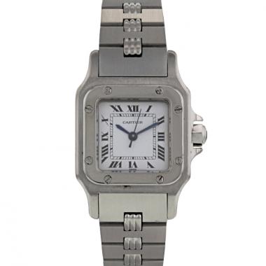 Cartier Santos watch in stainless steel Circa  1990