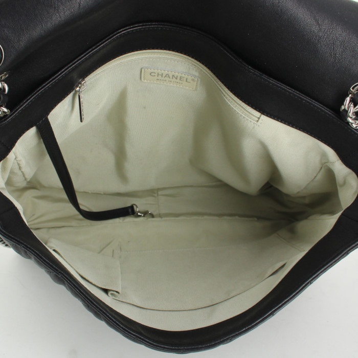 Borsa Timeless Maxi Jumbo in pelle trapuntata nera - Detail D2