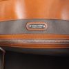 Bolso de mano Ralph Lauren en cuero marrón y beige - Detail D3 thumbnail