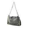 Stella McCartney handbag/clutch in black and white canvas - 00pp thumbnail
