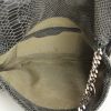 Stella McCartney handbag/clutch in black and white canvas - Detail D2 thumbnail