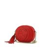 Gucci shoulder bag in red leather - 00pp thumbnail