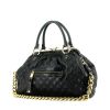 Marc Jacobs handbag in black quilted leather - 00pp thumbnail