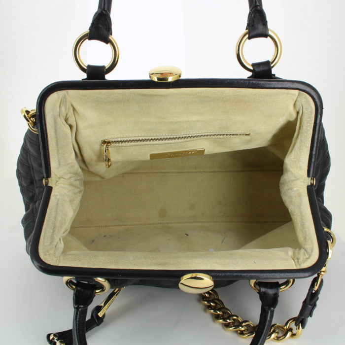 Borsa Marc Jacobs in pelle trapuntata nera - Detail D3