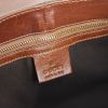 Gucci Pelham handbag in beige monogram canvas and brown leather - Detail D3 thumbnail