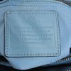Coach shoulder bag in blue and black leather - Detail D3 thumbnail