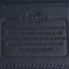Coach shoulder bag in navy blue leather - Detail D3 thumbnail