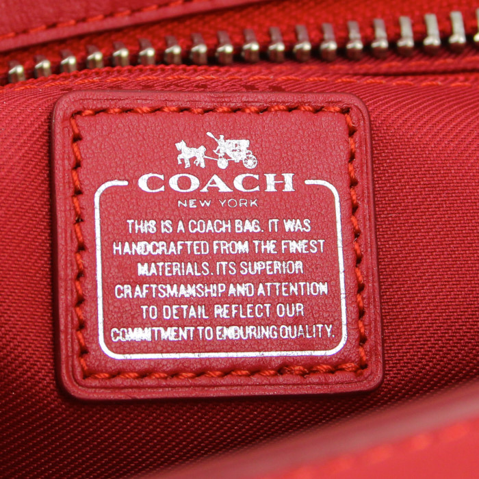 Borsa in pelle martellata rossa - Detail D3