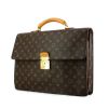 Louis Vuitton briefcase in monogram canvas and natural leather - 00pp thumbnail