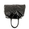 Yves Saint Laurent Easy handbag in black patent leather - 360 Back thumbnail