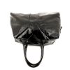 Yves Saint Laurent Easy handbag in black patent leather - 360 Front thumbnail