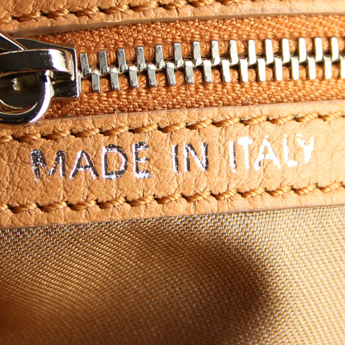 Sac à main Tod's en cuir beige-sable - Detail D4