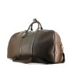 Bolsa de viaje Louis Vuitton Kendall en cuero taiga marrón - 00pp thumbnail