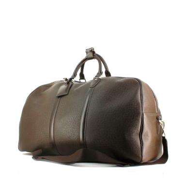 Sac de voyage Louis Vuitton Kendall en cuir taiga marron