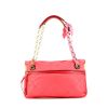 Lanvin Happy handbag in pink quilted leather - 360 thumbnail