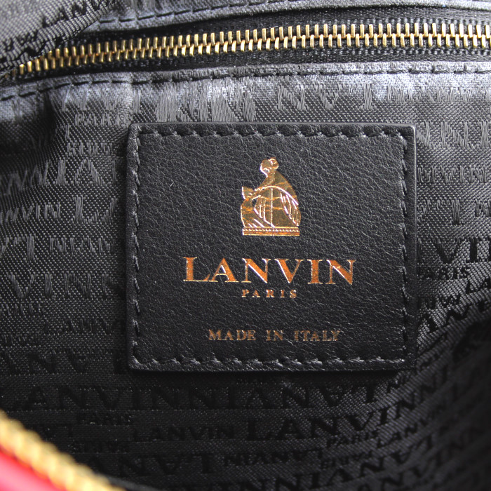Borsa Lanvin Happy in pelle trapuntata rosa - Detail D3