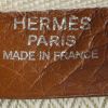 Bolso de mano Hermes Victoria en cuero togo color caramelo - Detail D3 thumbnail