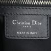 Bolso de mano Dior en lona cannage negra y cuero negro - Detail D3 thumbnail