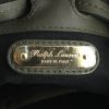 Ralph Lauren Ricky handbag in khaki leather - Detail D4 thumbnail