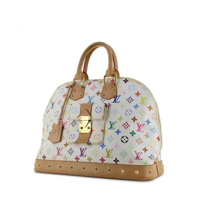 Louis Vuitton New Square Bag Quartz & Multicolor in Lambskin Leather with  Gold-tone - US