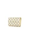 Portefeuille Louis Vuitton en toile damier azur et cuir - 00pp thumbnail